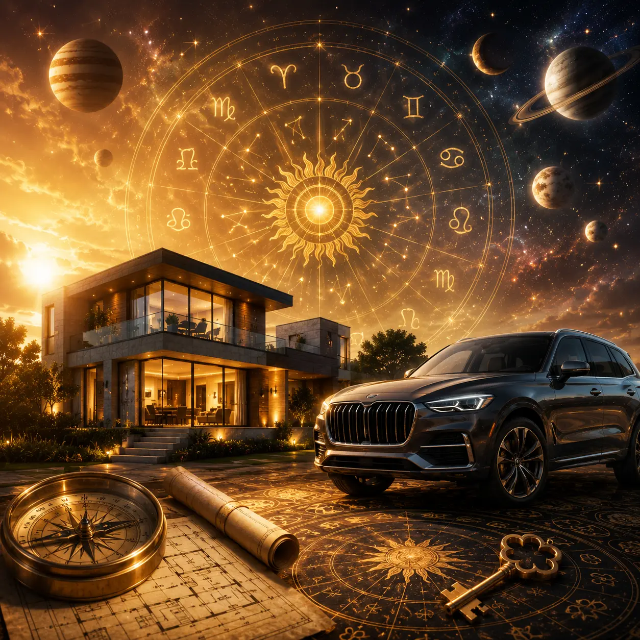 vehicle and property astrology
