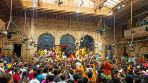 Krishna Janmashtami Celebration at Banke Bihari Temple
