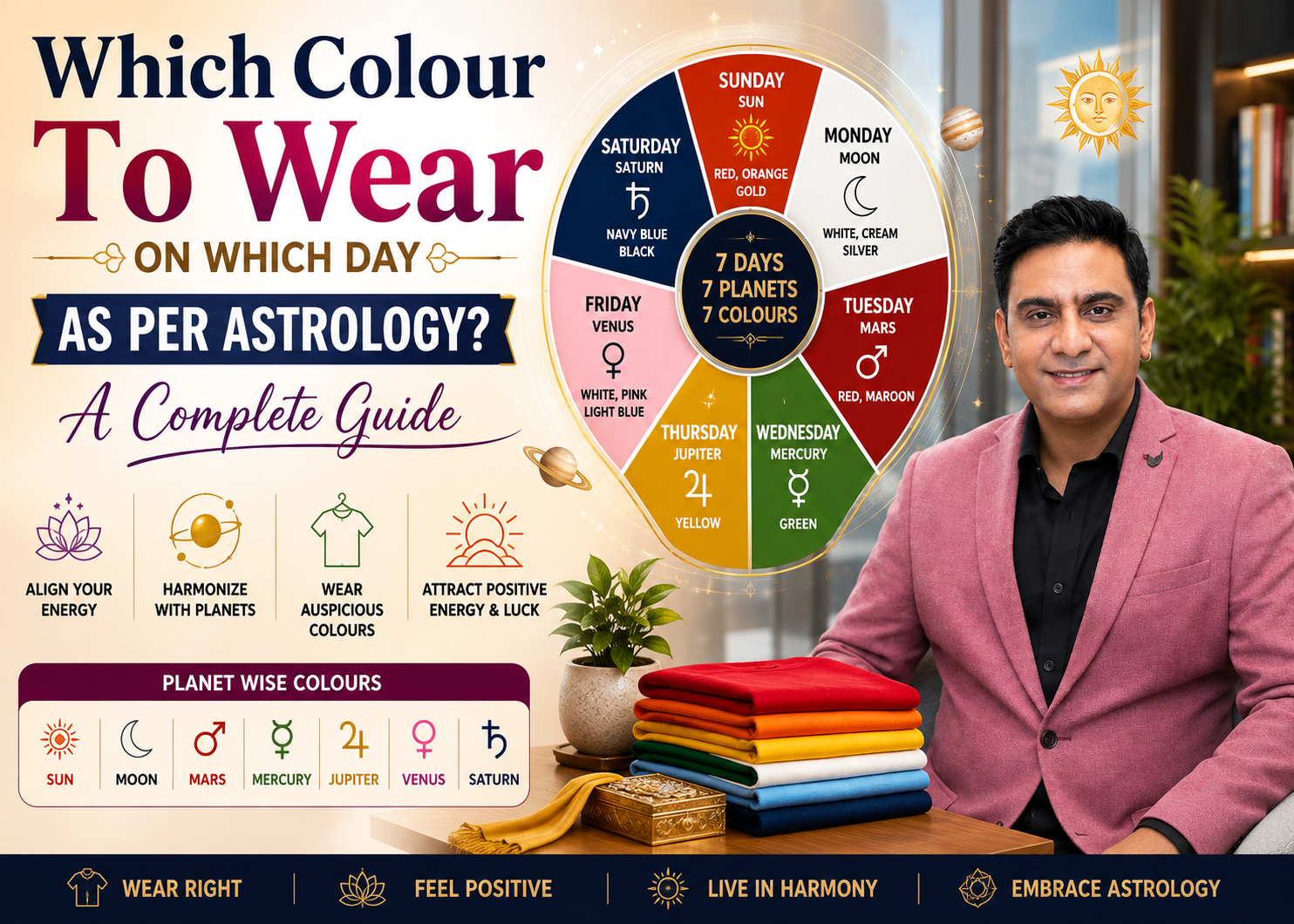 Which Colour To Wear On Which Day As Per Astrology? A Complete Guide