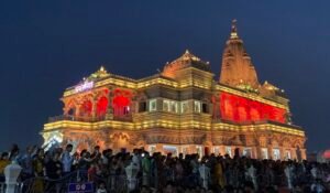 Prem Mandir in Vrindavan is a good option for Krishna Janmashtami