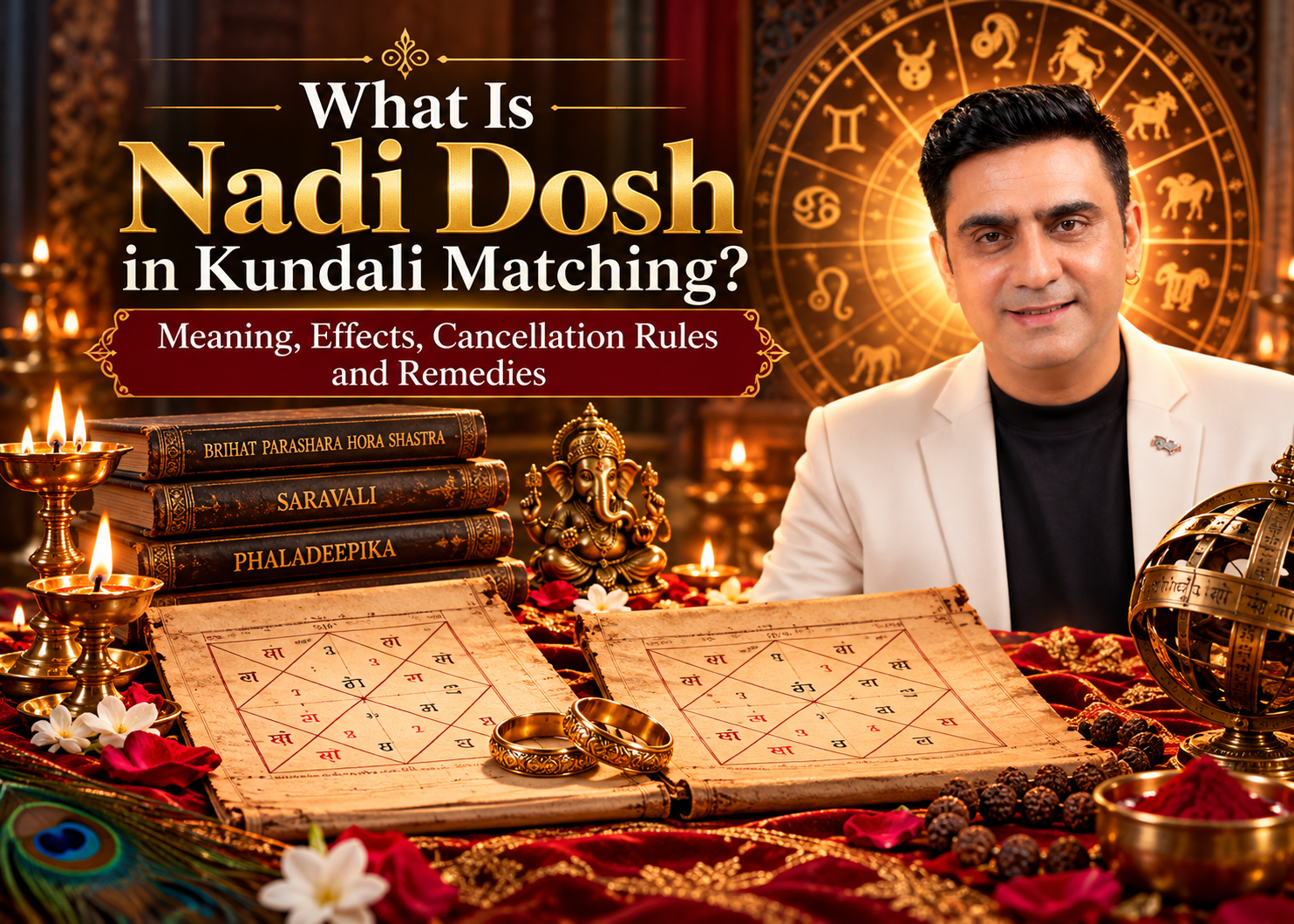 What Is Nadi Dosh in Kundali Matching? Meaning, Effects, Cancellation Rules and Remedies