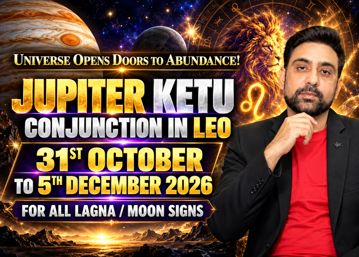 Jupiter Ketu Conjunction in Leo 2026: Predictions for All Lagna & Rashi Signs